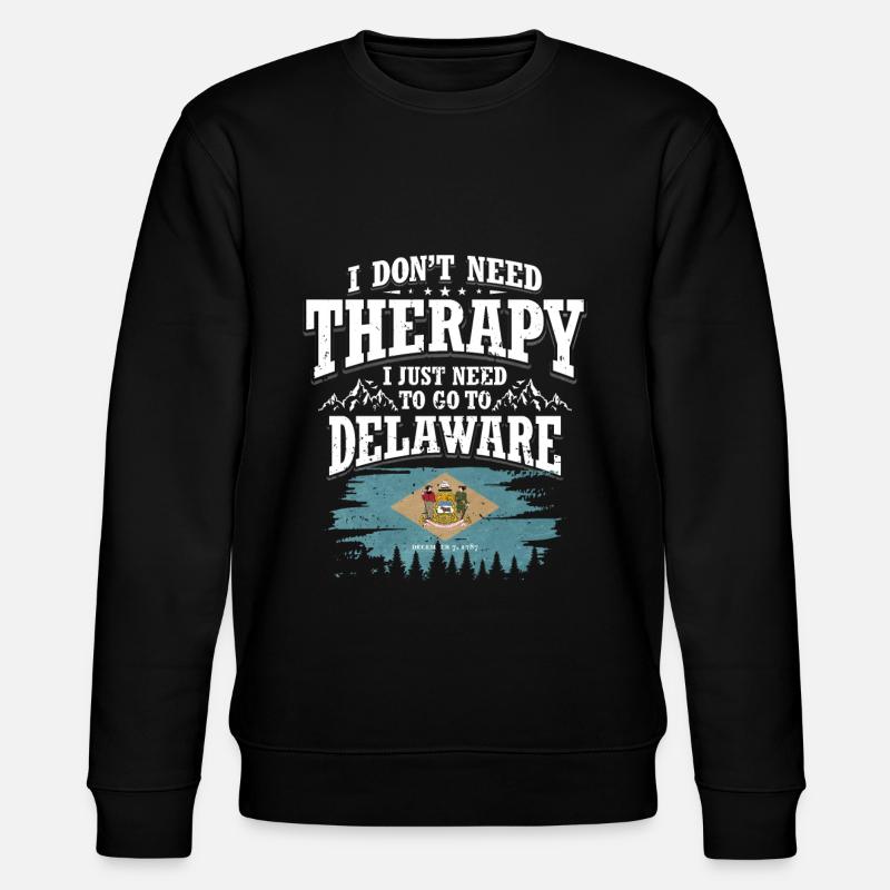 Delaware - Stanley/Stella CHANGER Unisex Organic Sweatshirt - black