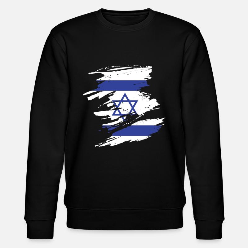 Israel - Stanley/Stella Unisex Bio-Sweatshirt CHANGER  - Schwarz