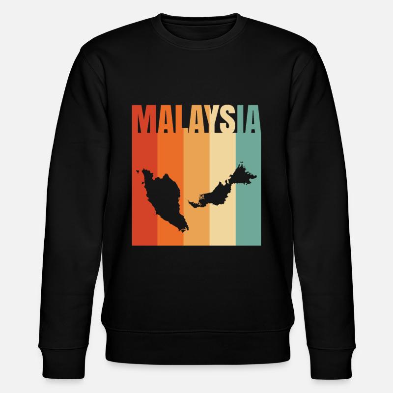 Malaysia - Stanley/Stella Unisex Bio-Sweatshirt CHANGER  - Schwarz