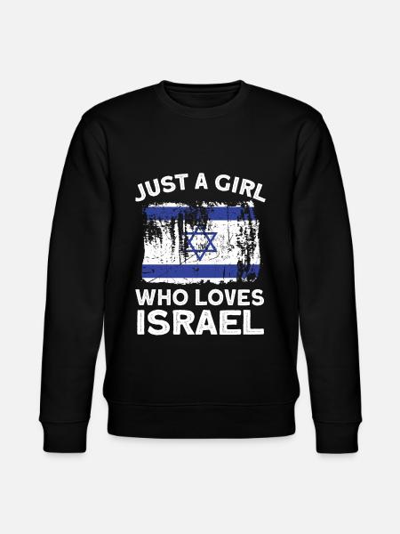 Israel - Stanley/Stella Unisex Bio-Sweatshirt CHANGER - Schwarz