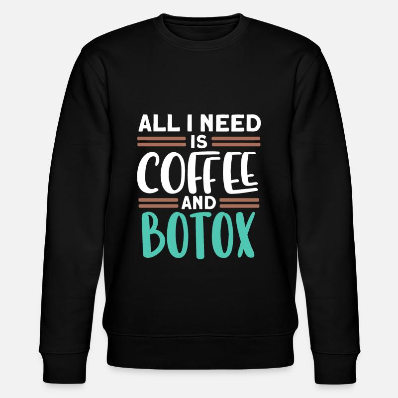 Botox - Stanley/Stella CHANGER Unisex Organic Sweatshirt - black