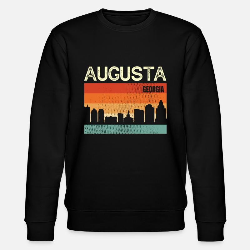 Augusta Georgia - Stanley/Stella CHANGER Unisex Organic Sweatshirt - black