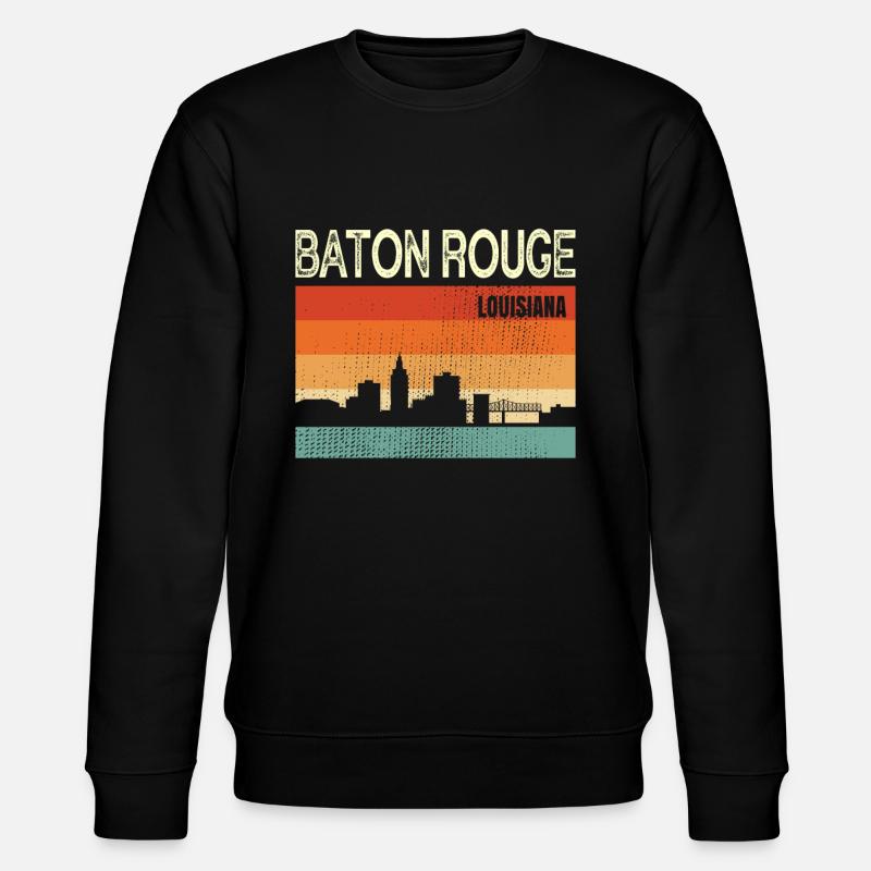 Baton Rouge Louisiane - Sweat bio CHANGER Stanley/Stella Unisexe - noir