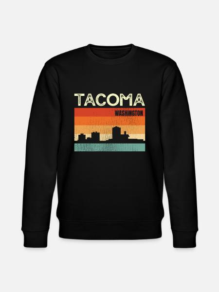 Tacoma Washington - Stanley/Stella CHANGER Unisex Organic Sweatshirt - black