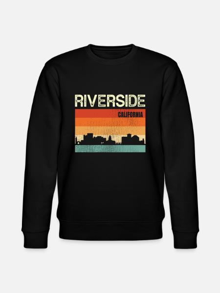 Riverside California - Stanley/Stella CHANGER Unisex Organic Sweatshirt - black