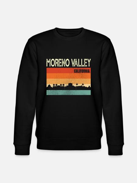 Moreno Valley California - Stanley/Stella CHANGER Unisex Organic Sweatshirt - black