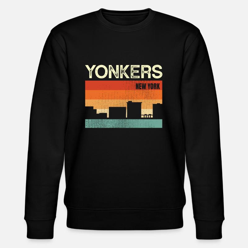 Yonkers New York - Sweat bio CHANGER Stanley/Stella Unisexe - noir