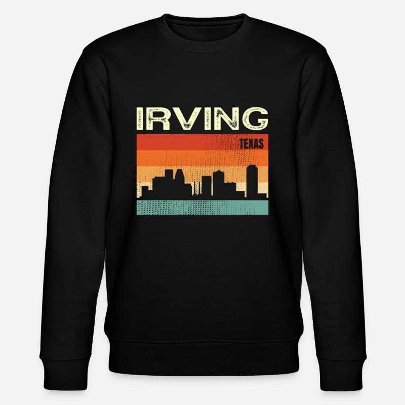 Irving Texas - Sweat bio CHANGER Stanley/Stella Unisexe - noir
