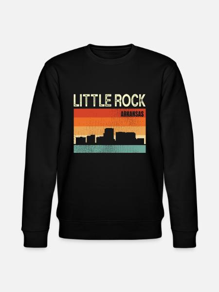Little Rock Arkansas - Stanley/Stella CHANGER Unisex Organic Sweatshirt - black