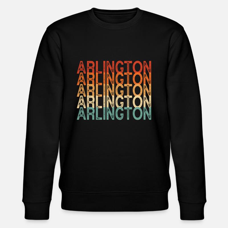 Arlington, Texas - Sweat bio CHANGER Stanley/Stella Unisexe - noir