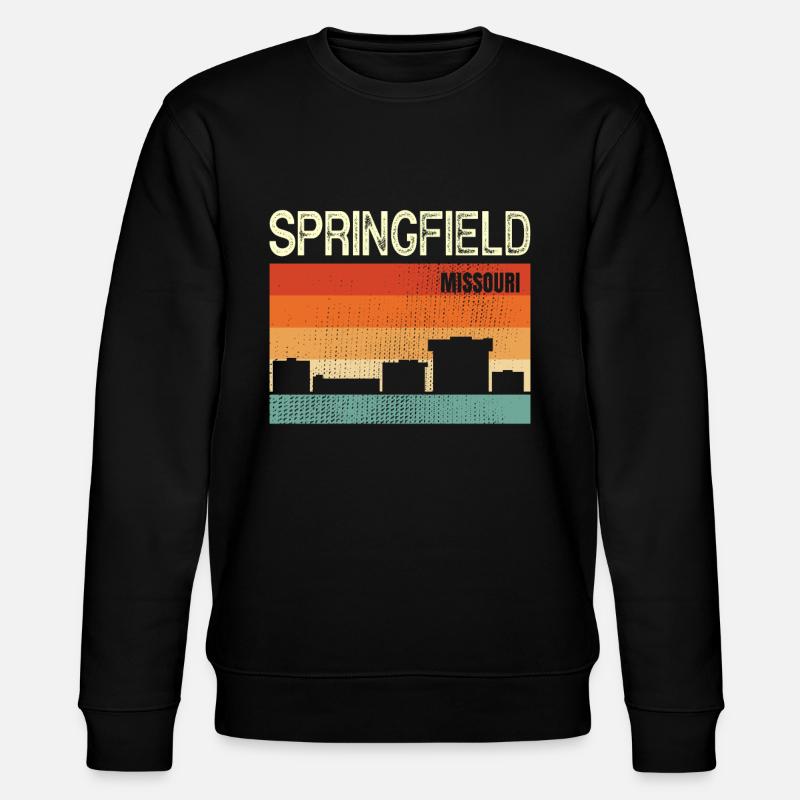 Springfeld - Sweat bio CHANGER Stanley/Stella Unisexe - noir