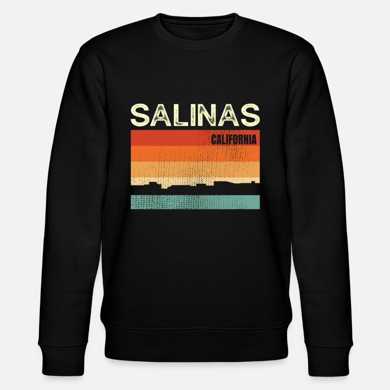 Salinas - Stanley/Stella Unisex Bio-Sweatshirt CHANGER  - Schwarz