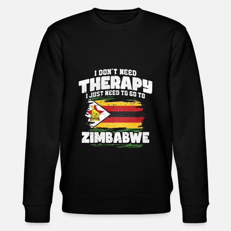 Zimbabwe - Sweat bio CHANGER Stanley/Stella Unisexe - noir