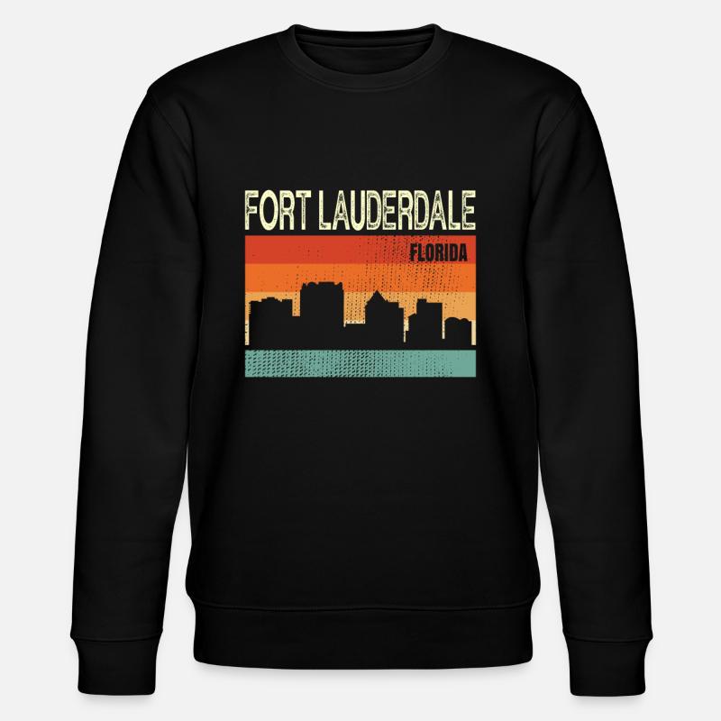 Fort Lauderdale - Stanley/Stella Unisex Bio-Sweatshirt CHANGER  - Schwarz