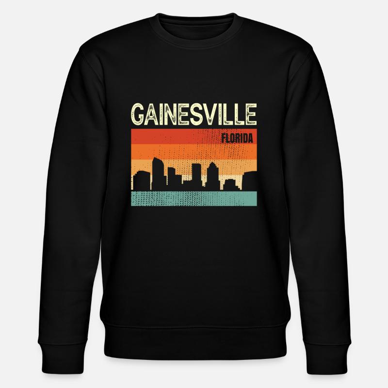 Gainesville - Stanley/Stella Unisex Bio-Sweatshirt CHANGER  - Schwarz