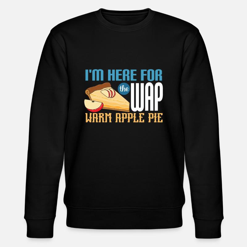 Apple pie - Stanley/Stella CHANGER Unisex Organic Sweatshirt - black