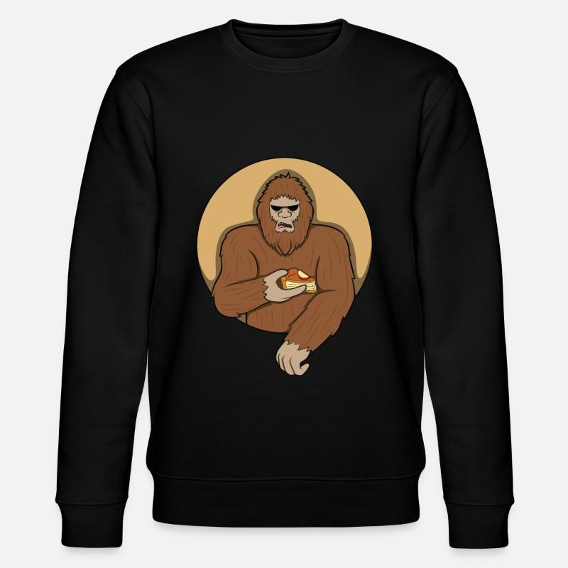 Apfelkuchen - Stanley/Stella Unisex Bio-Sweatshirt CHANGER  - Schwarz