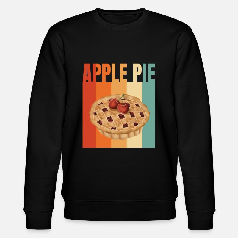 Apple pie - Stanley/Stella CHANGER Unisex Organic Sweatshirt - black
