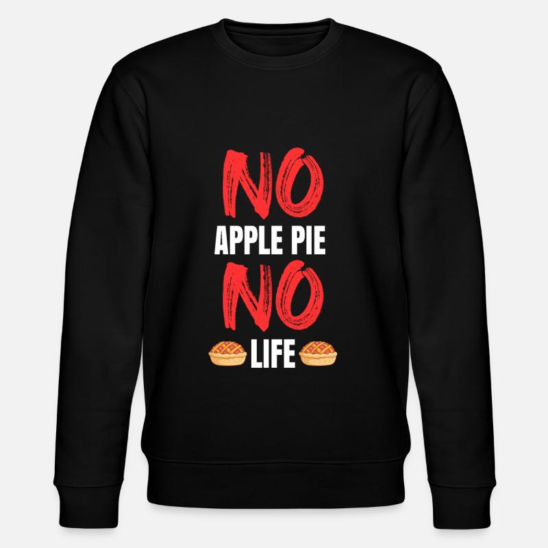 Apfelkuchen - Stanley/Stella Unisex Bio-Sweatshirt CHANGER  - Schwarz