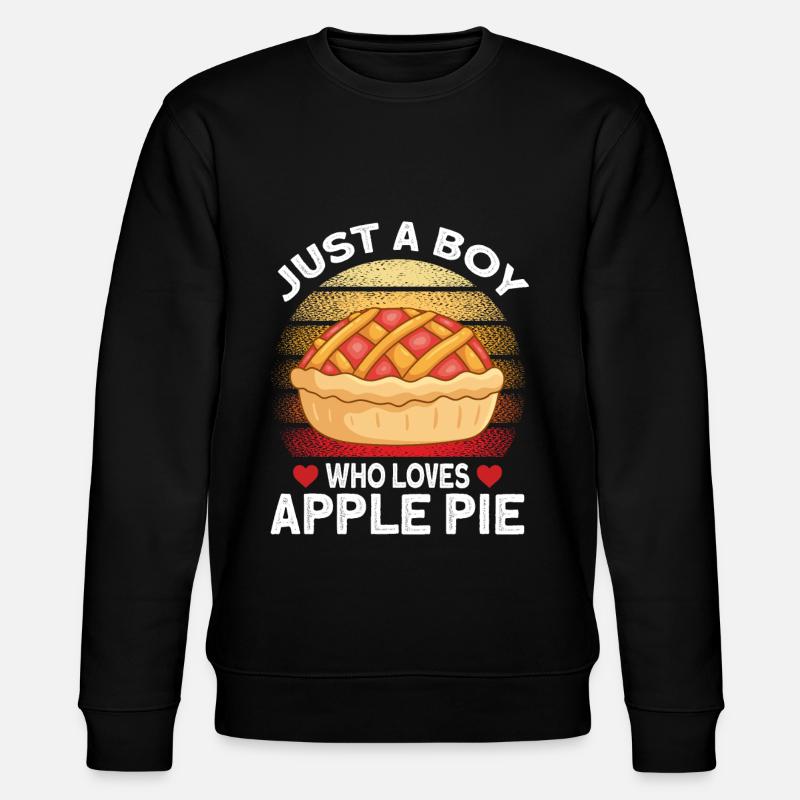 Apple pie - Stanley/Stella CHANGER Unisex Organic Sweatshirt - black