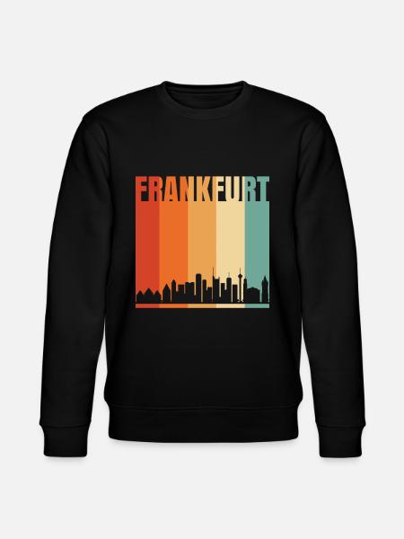 Frankfurt - Stanley/Stella Unisex Bio-Sweatshirt CHANGER  - Schwarz