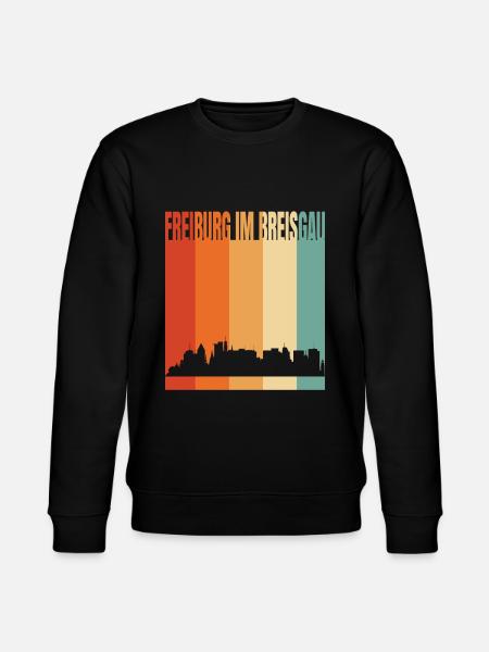 Freiburg - Stanley/Stella Unisex Bio-Sweatshirt CHANGER - Schwarz