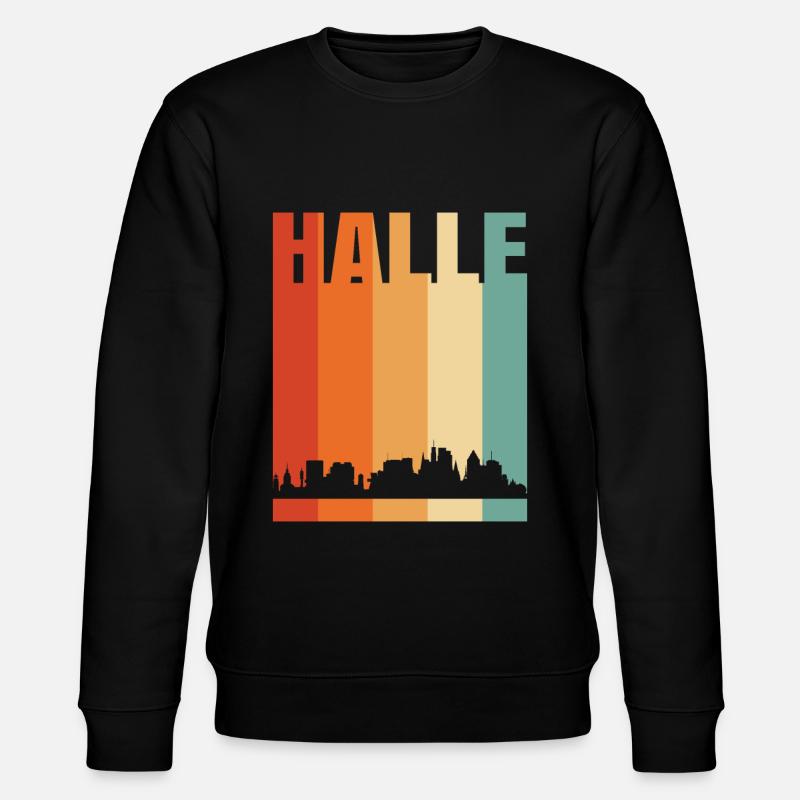 Halle - Stanley/Stella Unisex Bio-Sweatshirt CHANGER  - Schwarz