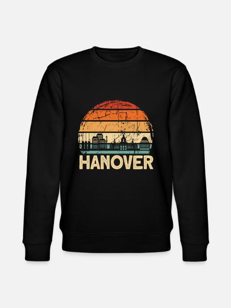 Hannover - Stanley/Stella Unisex Bio-Sweatshirt CHANGER - Schwarz