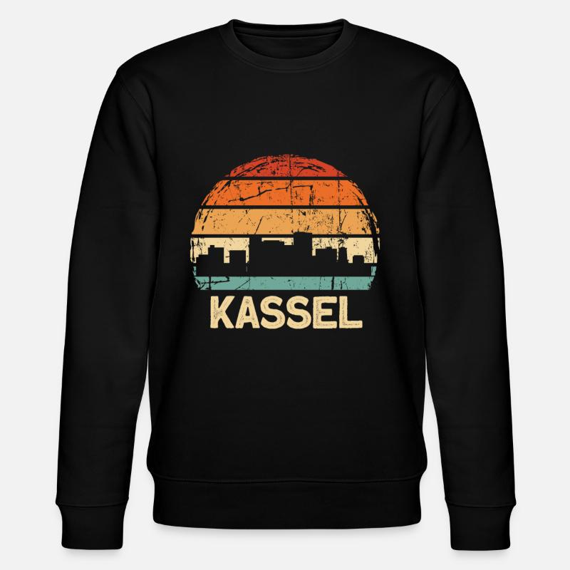 Kassel - Stanley/Stella Unisex Bio-Sweatshirt CHANGER  - Schwarz