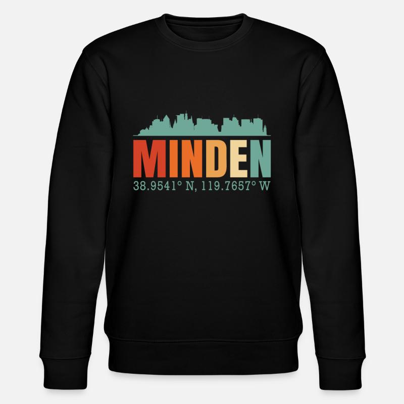 Minden - Stanley/Stella Unisex Bio-Sweatshirt CHANGER  - Schwarz