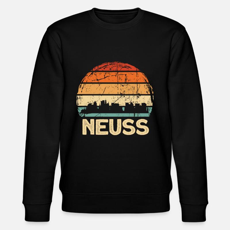 Neuss - Stanley/Stella Unisex Bio-Sweatshirt CHANGER - Schwarz