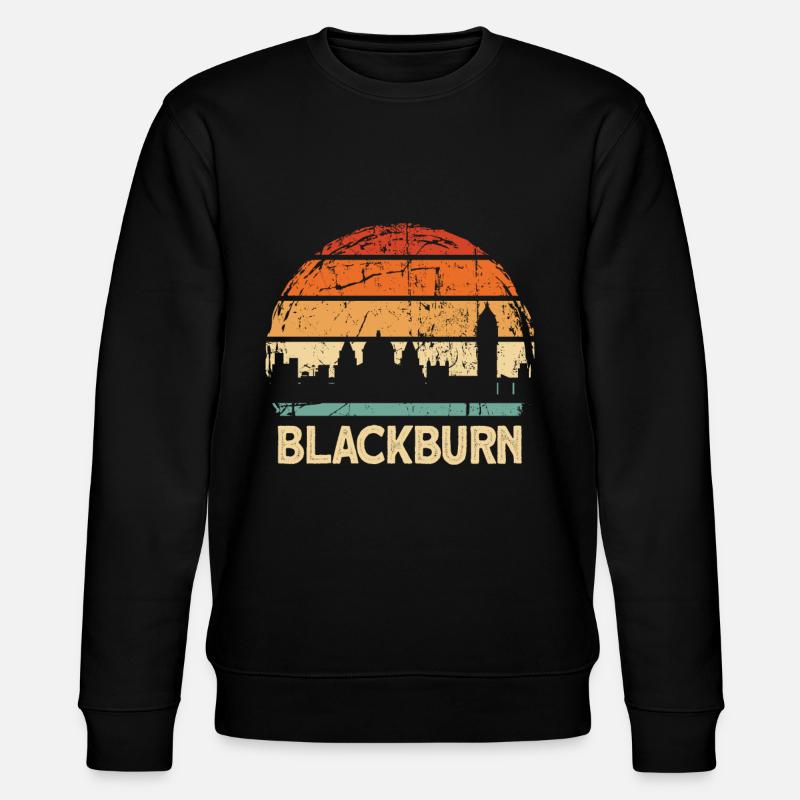 Blackburn - Stanley/Stella Unisex Bio-Sweatshirt CHANGER  - Schwarz