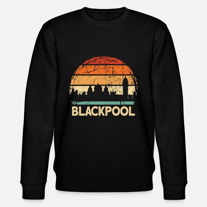 Blackpool - Stanley/Stella CHANGER Unisex Organic Sweatshirt - black