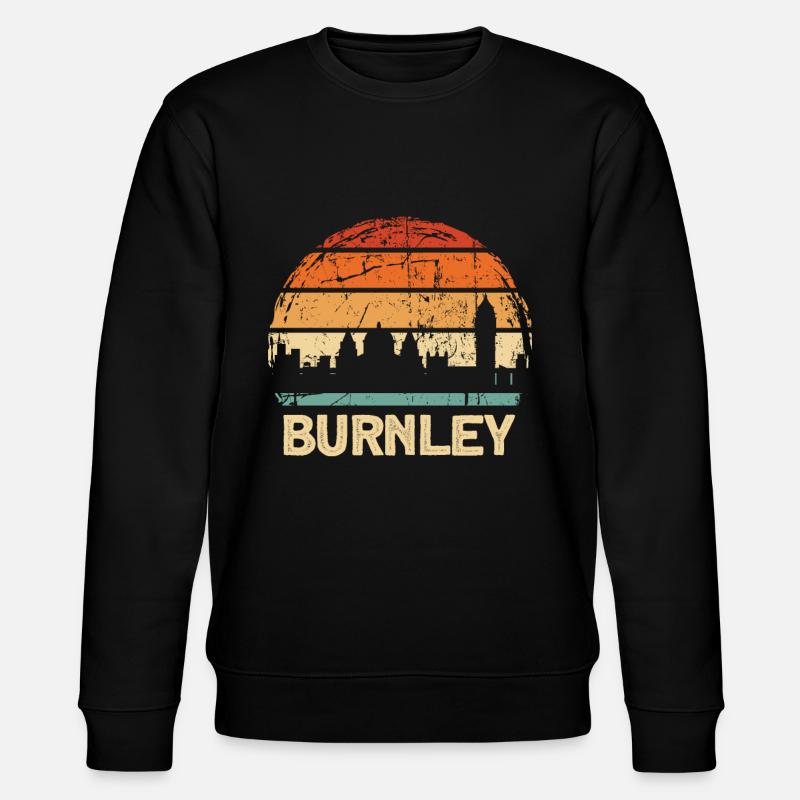Burnley - Stanley/Stella CHANGER Unisex Organic Sweatshirt - black