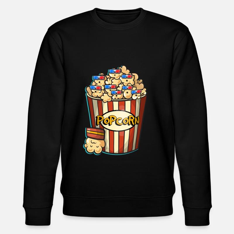 Pop-corn - Sweat bio CHANGER Stanley/Stella Unisexe - noir