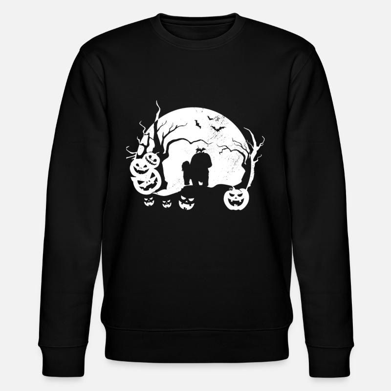 Shih Tzu - Stanley/Stella Unisex Bio-Sweatshirt CHANGER  - Schwarz