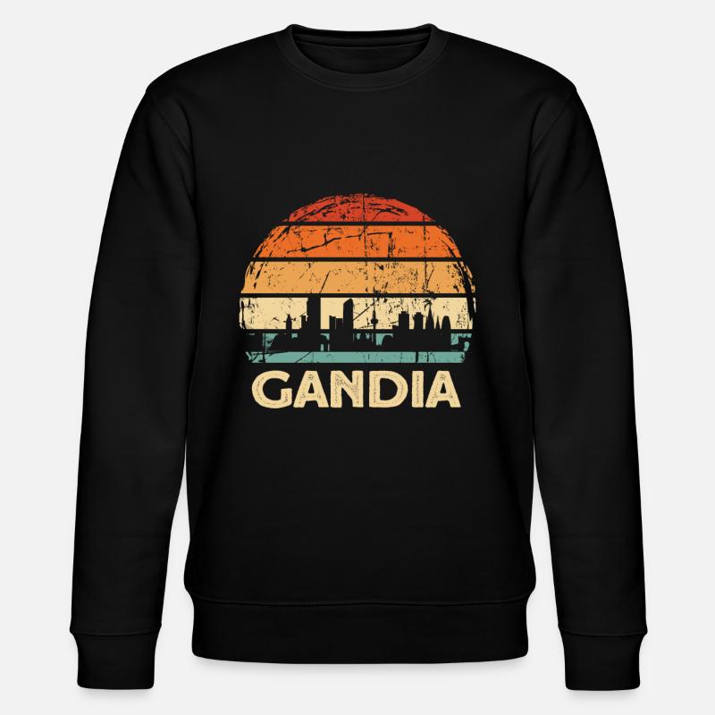 Gandia - Stanley/Stella CHANGER Unisex Organic Sweatshirt - black