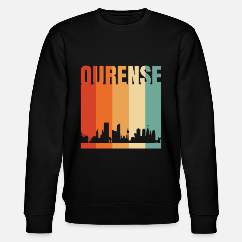Ourense - Stanley/Stella CHANGER Unisex Organic Sweatshirt - black