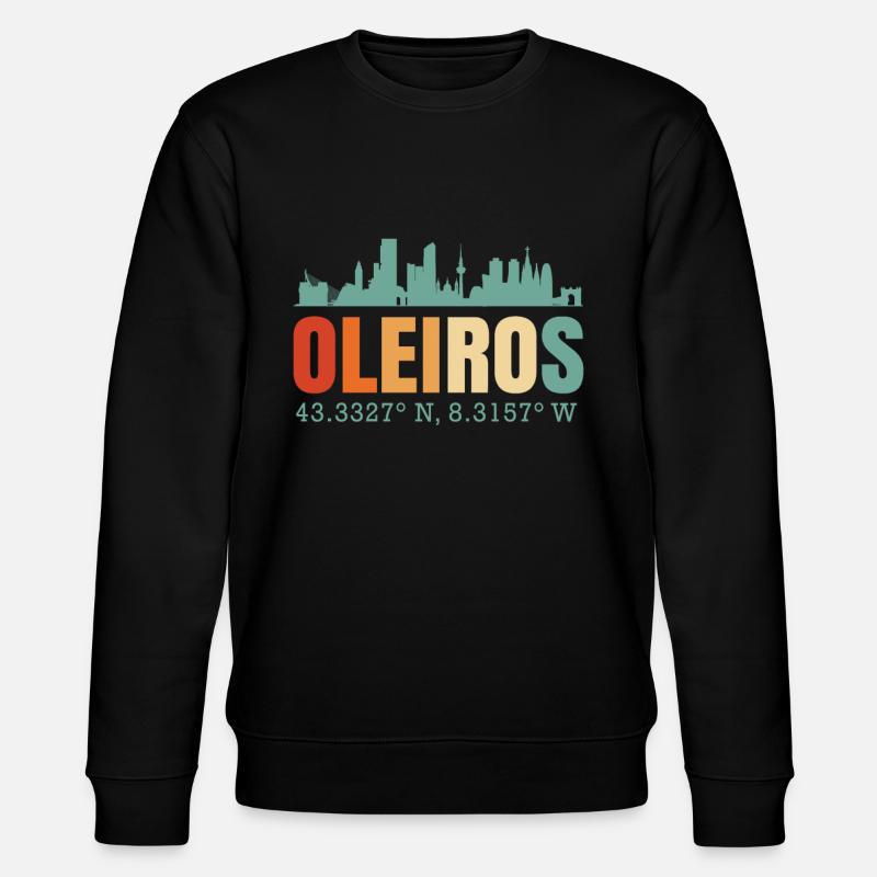 Oleiros - Sweat bio CHANGER Stanley/Stella Unisexe - noir