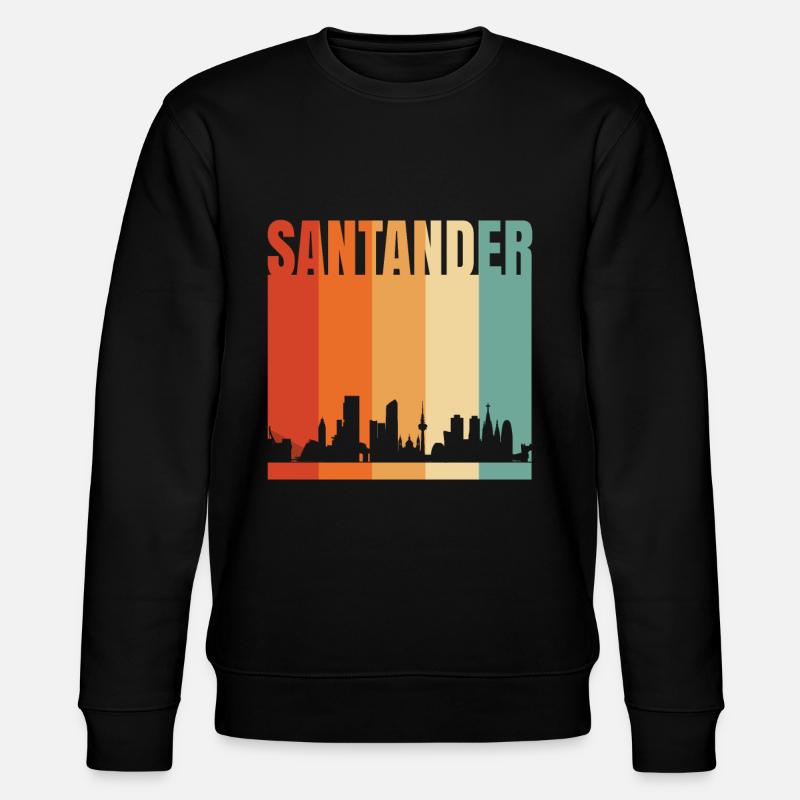 Santander - Sweat bio CHANGER Stanley/Stella Unisexe - noir