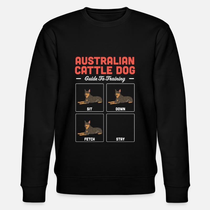 Bouvier australien - Sweat bio CHANGER Stanley/Stella Unisexe - noir