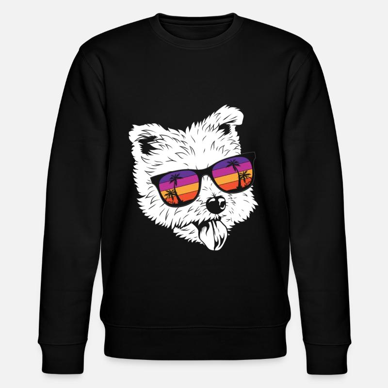 West Highland Terrier - Sweat bio CHANGER Stanley/Stella Unisexe - noir