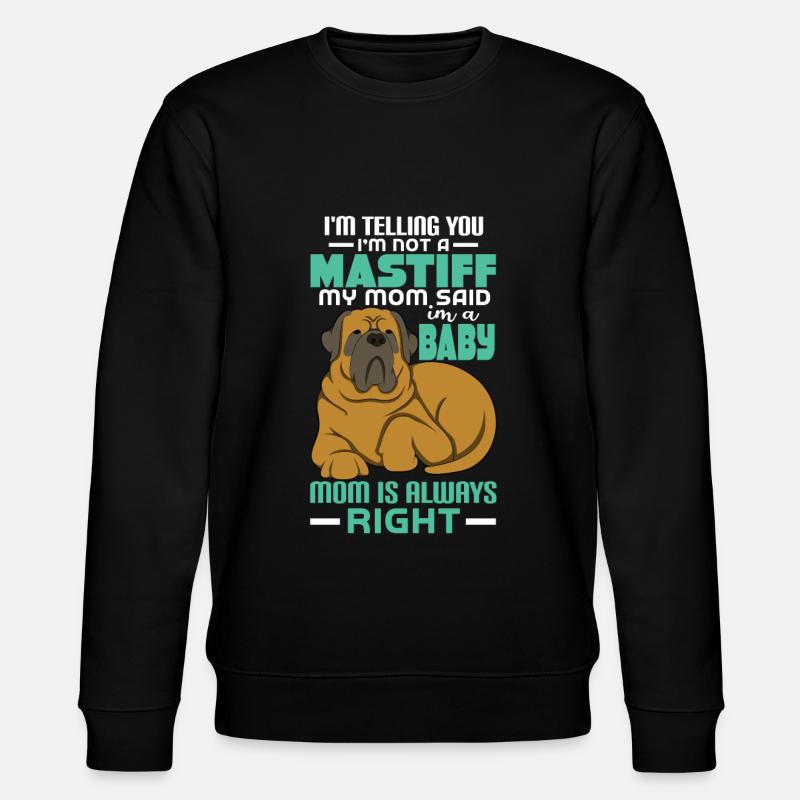Mastiff - Stanley/Stella Unisex Bio-Sweatshirt CHANGER  - Schwarz