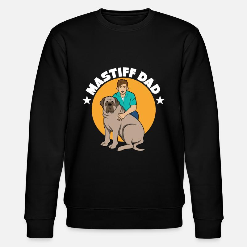 Mastiff - Stanley/Stella Unisex Bio-Sweatshirt CHANGER  - Schwarz