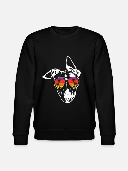 Whippet - Stanley/Stella Unisex Bio-Sweatshirt CHANGER  - Schwarz