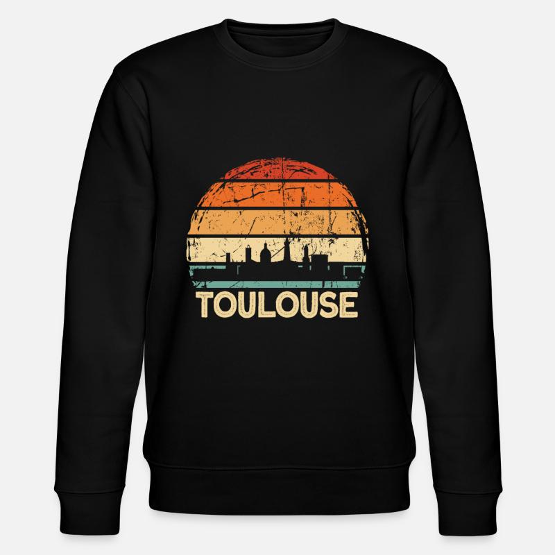 Toulouse - Stanley/Stella Unisex Bio-Sweatshirt CHANGER - Schwarz
