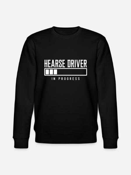 Hearse driver in progress - Stanley/Stella CHANGER Unisex Organic Sweatshirt - black