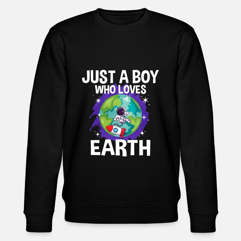 Cadeau Terre Planète - Sweat bio CHANGER Stanley/Stella Unisexe - noir
