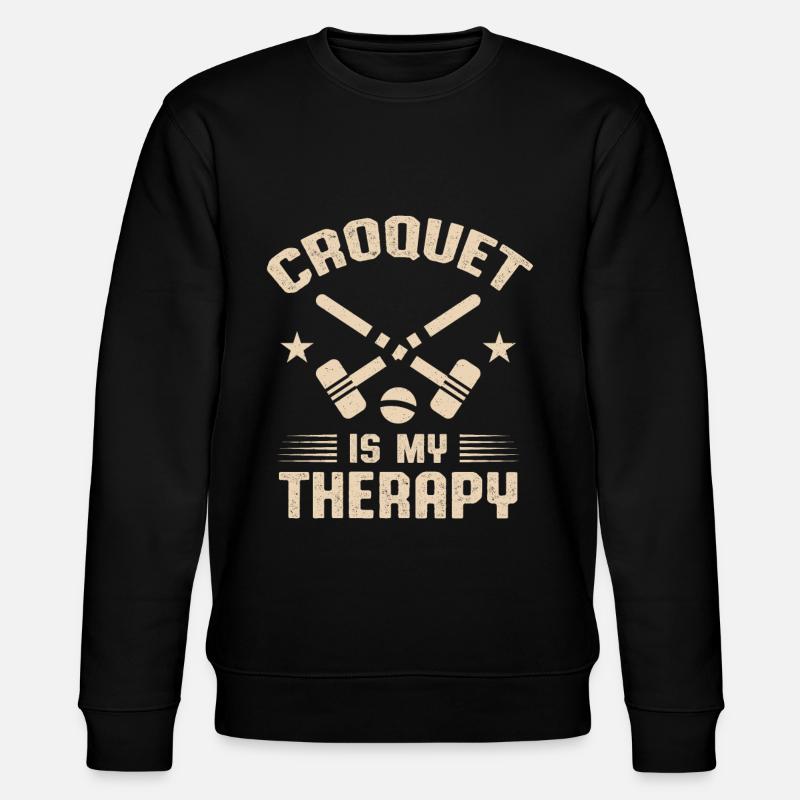 Croquet - Sweat bio CHANGER Stanley/Stella Unisexe - noir
