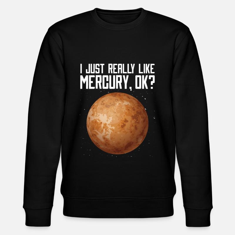 Mercury - Stanley/Stella CHANGER Unisex Organic Sweatshirt - black
